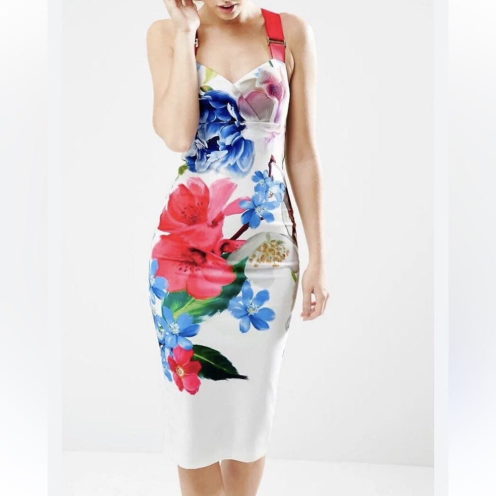 Ted Baker London Forget Me Not Floral Dress TB4